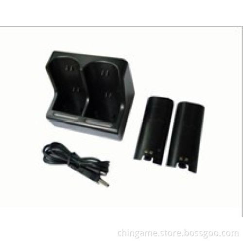 WII blue-light double charger